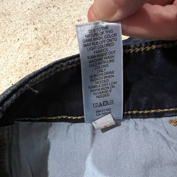 Maurice’s jeggings jeans medium M short‎ red plaid lined NEW NWT mid rise - Picture 7 of 9